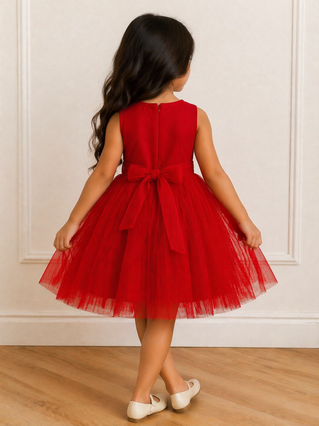 Royal Ruby Sparkle Dress view 3