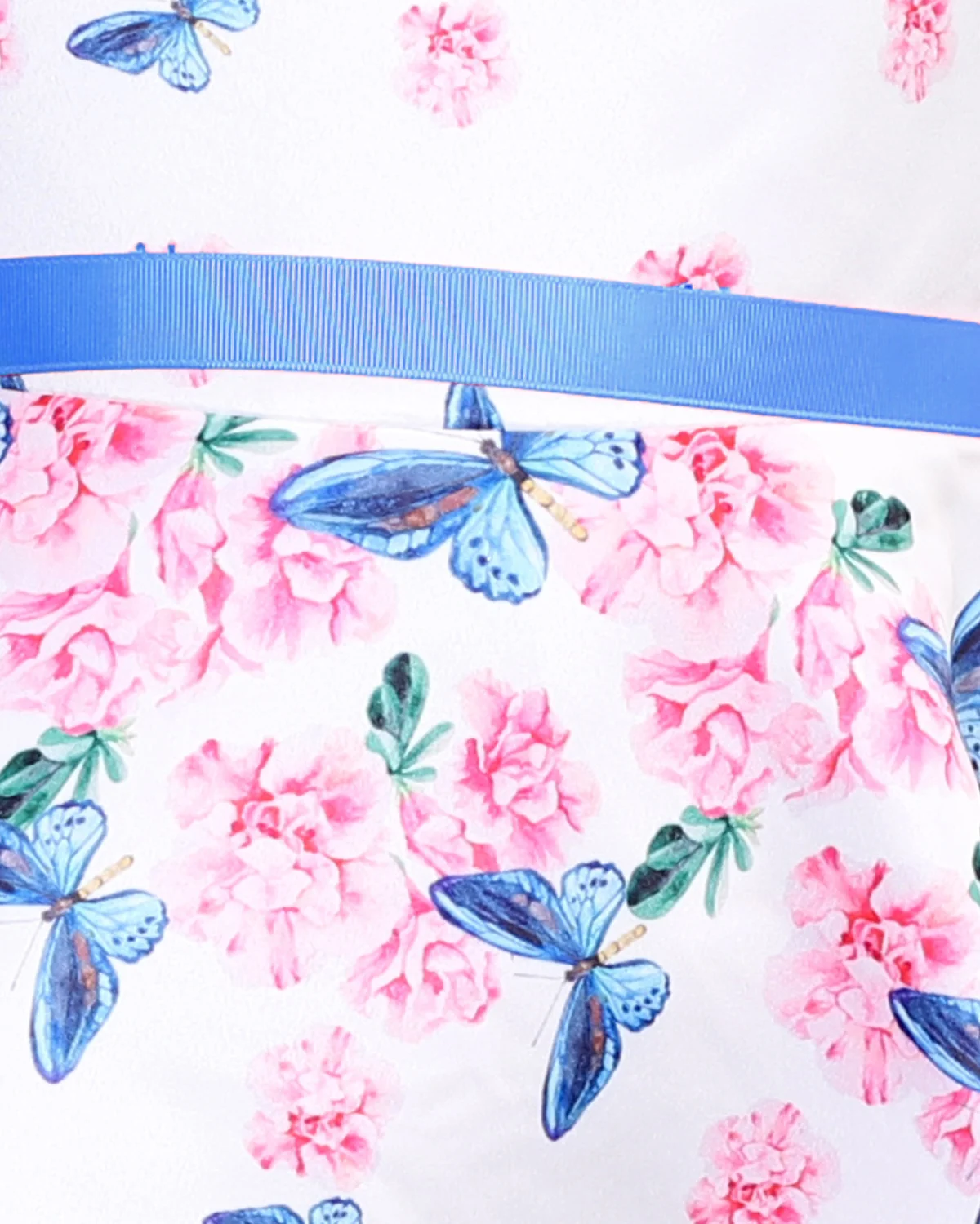 Flowery Garden White Dress view 5