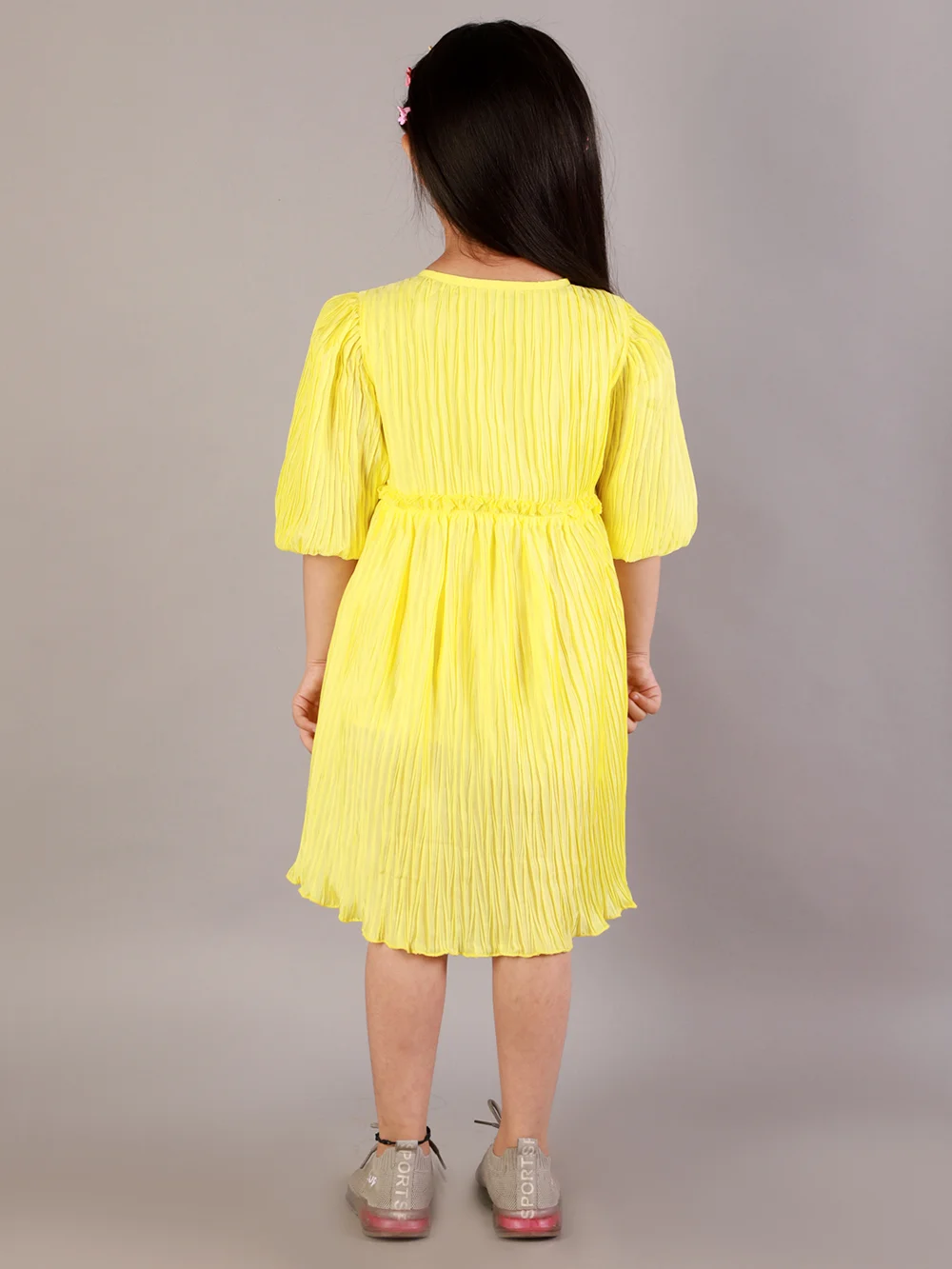 Lively Yellow Blossom Dress view 5