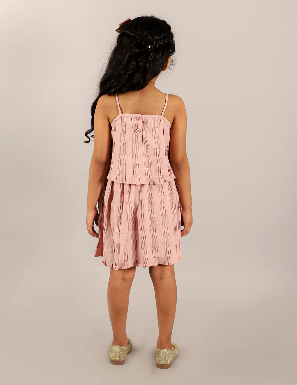 Elegant Mauve Noodle Strappy Dress for Effortless Summer Style view 4