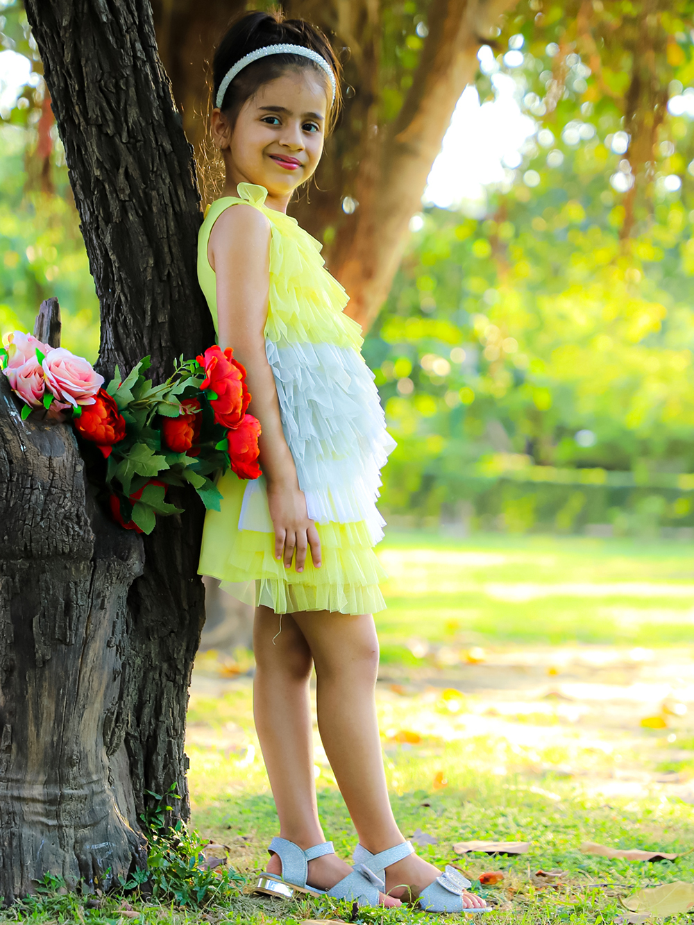 Radiant Yellow Candy Pop Dress