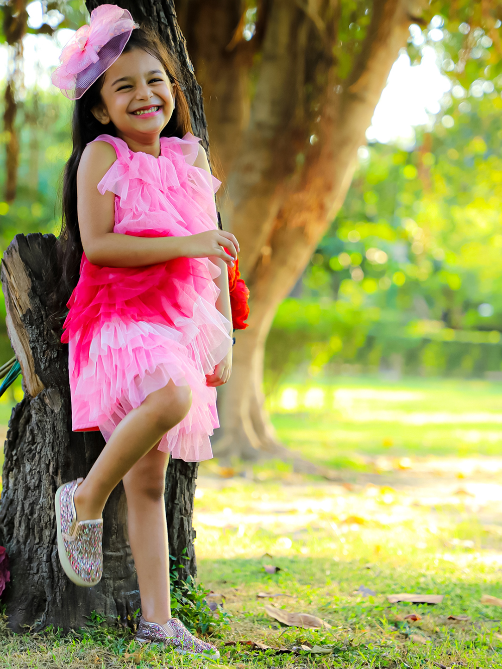 Charming Pink Candy Pop Dress