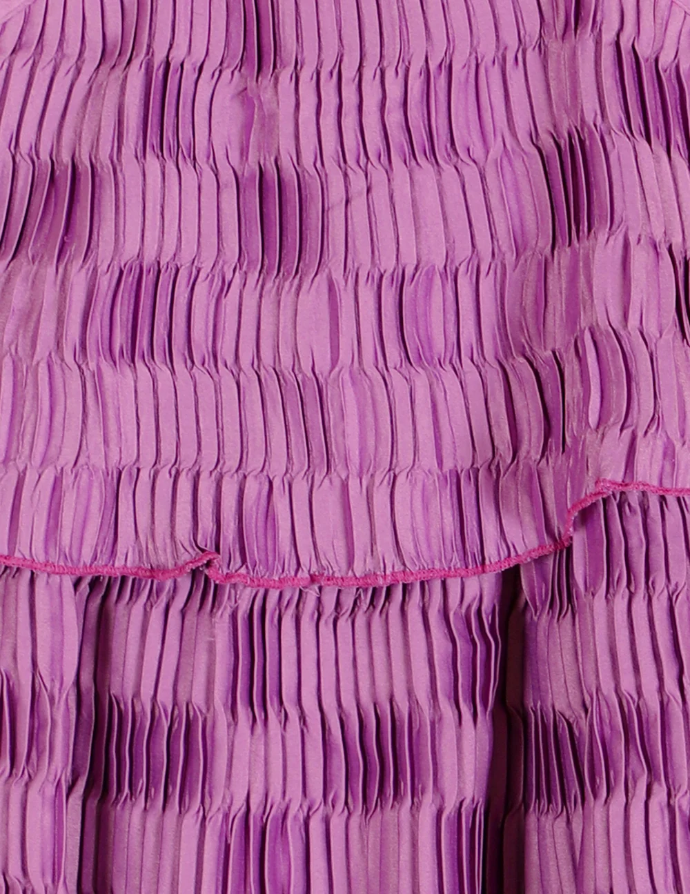 Chic Purple Noodle Strappy Summer Dress view 4