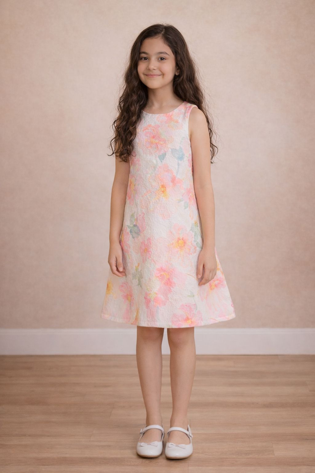 Rosé Garden Premium Occasion Dress