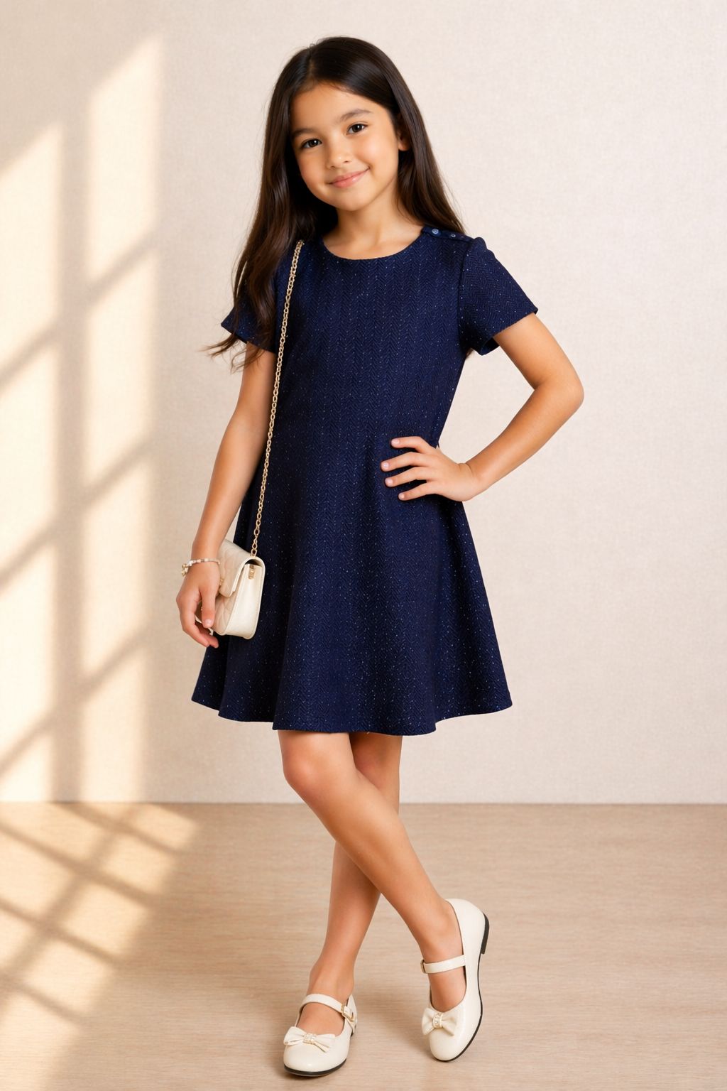 Moonlight Shine A-Line Dress