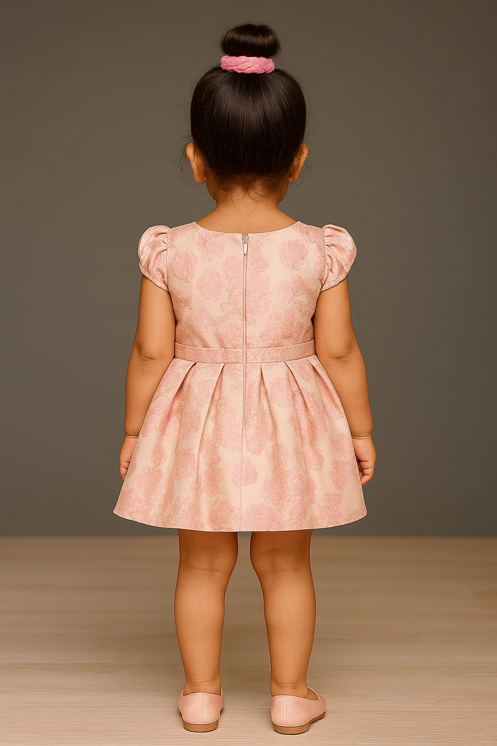 KidsDew Jacquard Fit and Flare Dress view 2