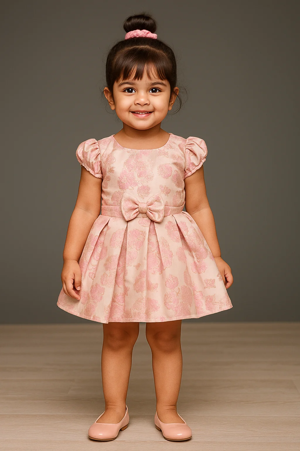 KidsDew Jacquard Fit and Flare Dress