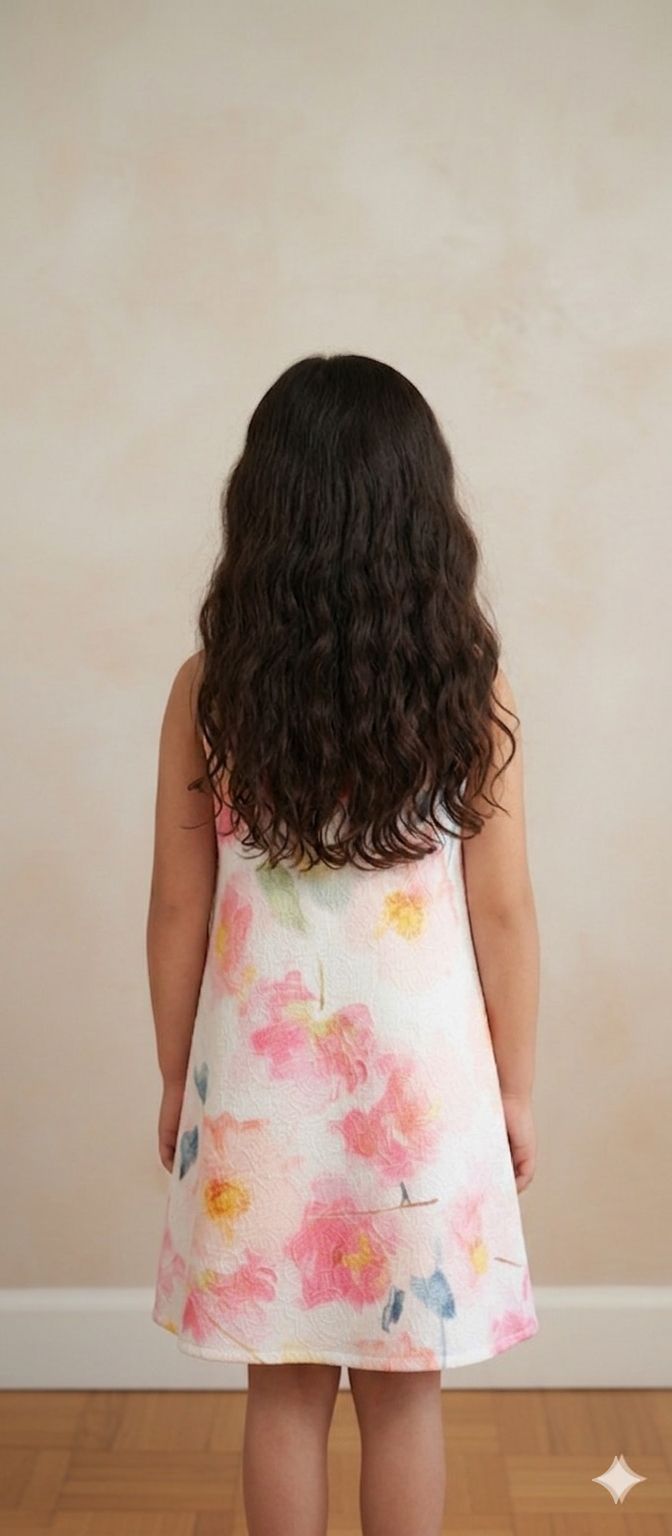 Rosé Garden Premium Occasion Dress view 3