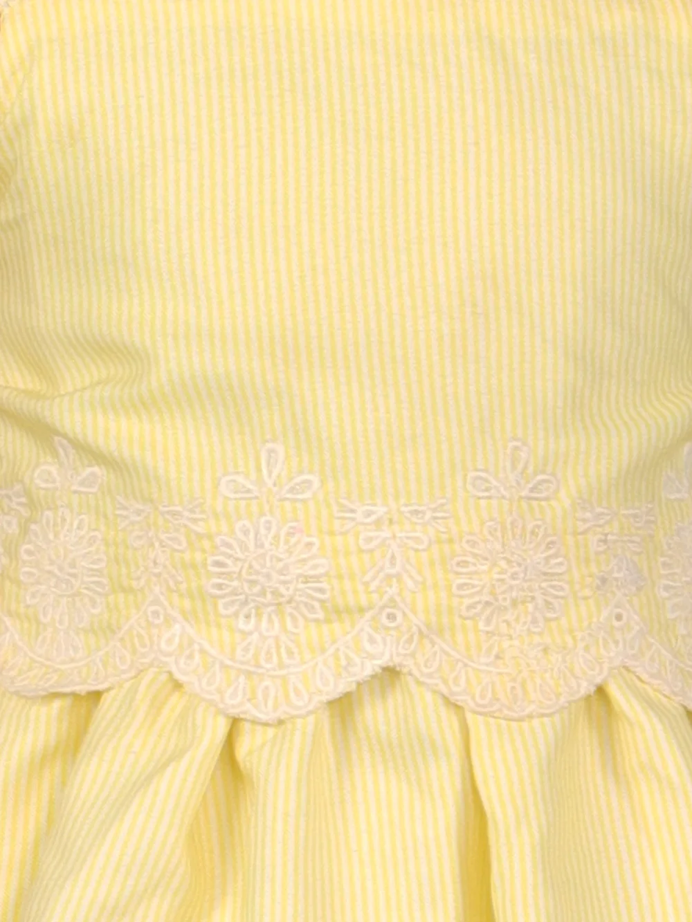 Effortless Charm: Comfy Yellow Tie-Up Dress view 5