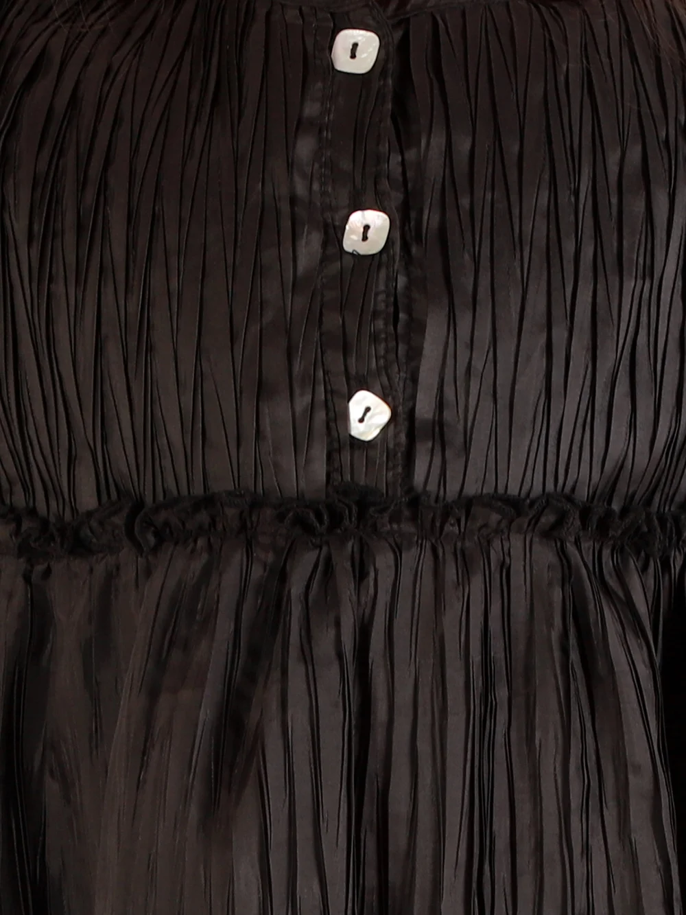 Chic Black Blossom Dress view 5